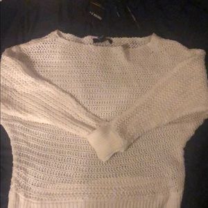 Ivory Open Knit Sweater